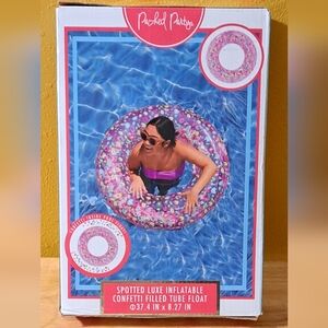 NEW Packed Party Confetti filled Tube Float